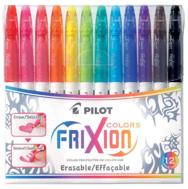 Paquet de 6 feutres de couleur effaçables Frixion